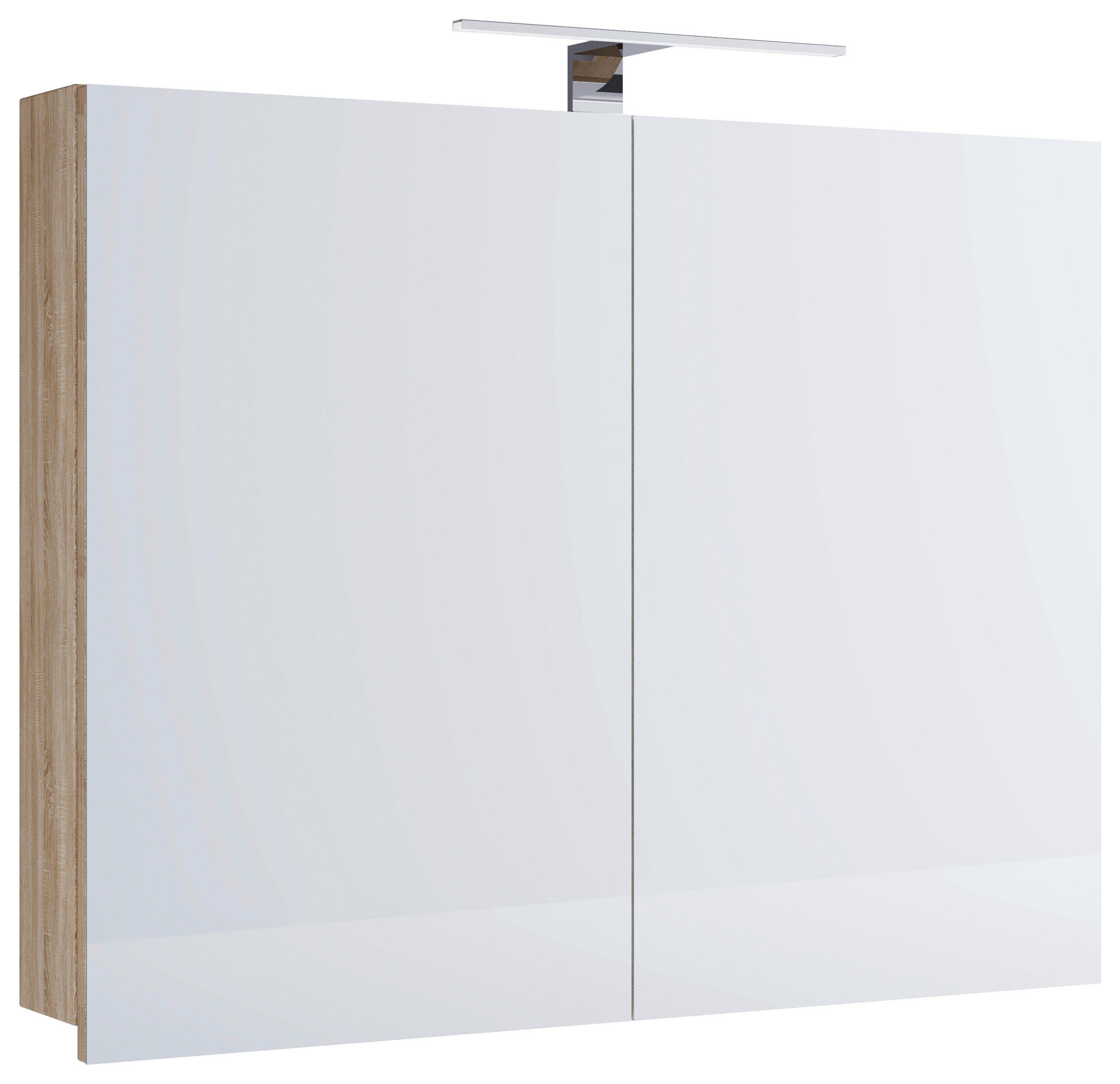 SPIEGELSCHRANK 60/59,2/12 cm  - Sonoma Eiche, MODERN, Glas/Holzwerkstoff (60/59,2/12cm) - MID.YOU