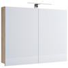 SPIEGELSCHRANK 60/59,2/12 cm  - Sonoma Eiche, MODERN, Glas/Holzwerkstoff (60/59,2/12cm) - MID.YOU