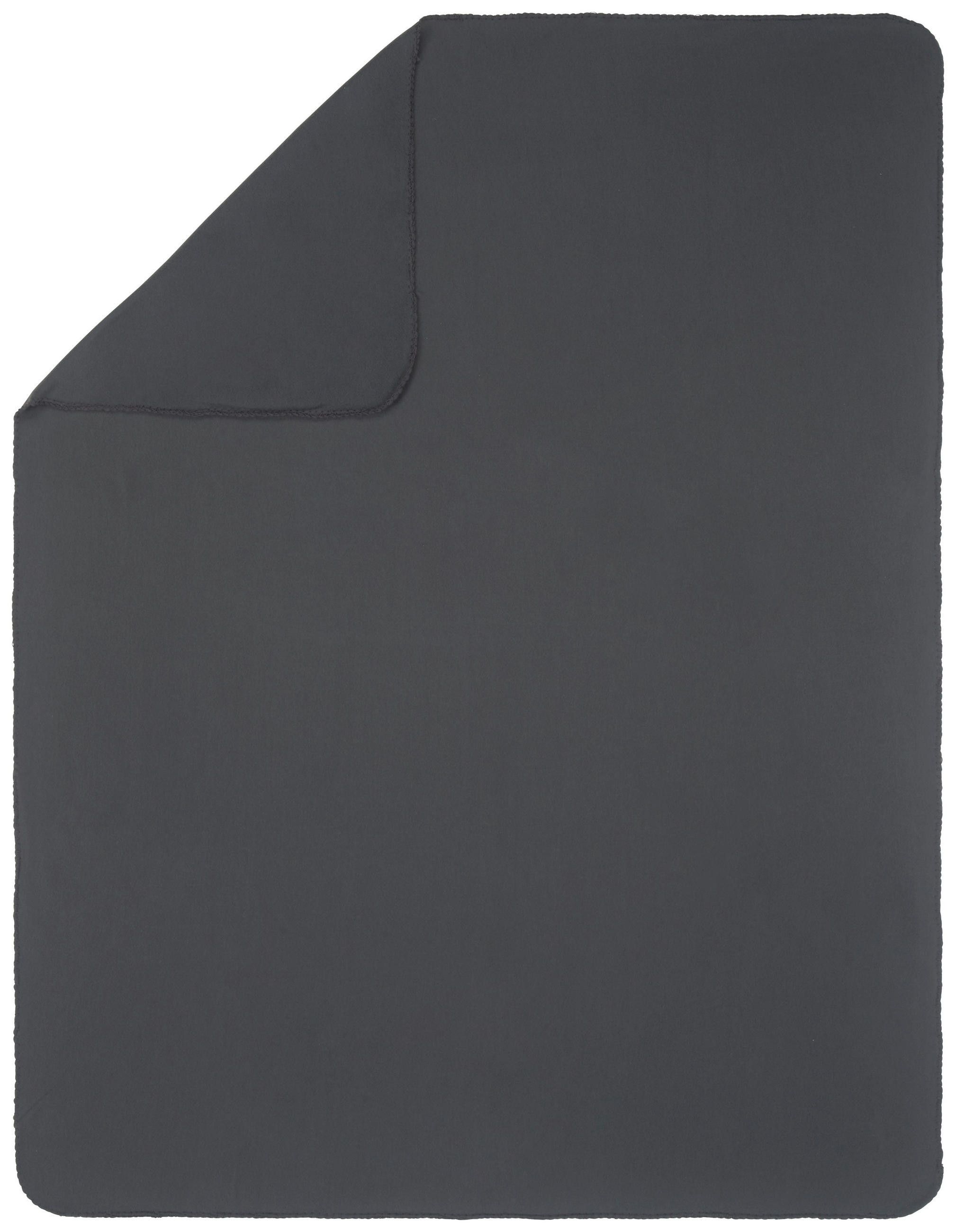 ODEJA IZ FLISA  BAKU  130/160 cm       antracit  - antracit, Basics, tekstil (130/160cm) - Boxxx