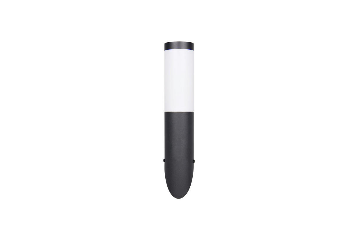 VÄGGLAMPA FÖR UTOMHUS - vit/svart, Design, metall/plast (7,5/17/39cm) - Trio Leuchten