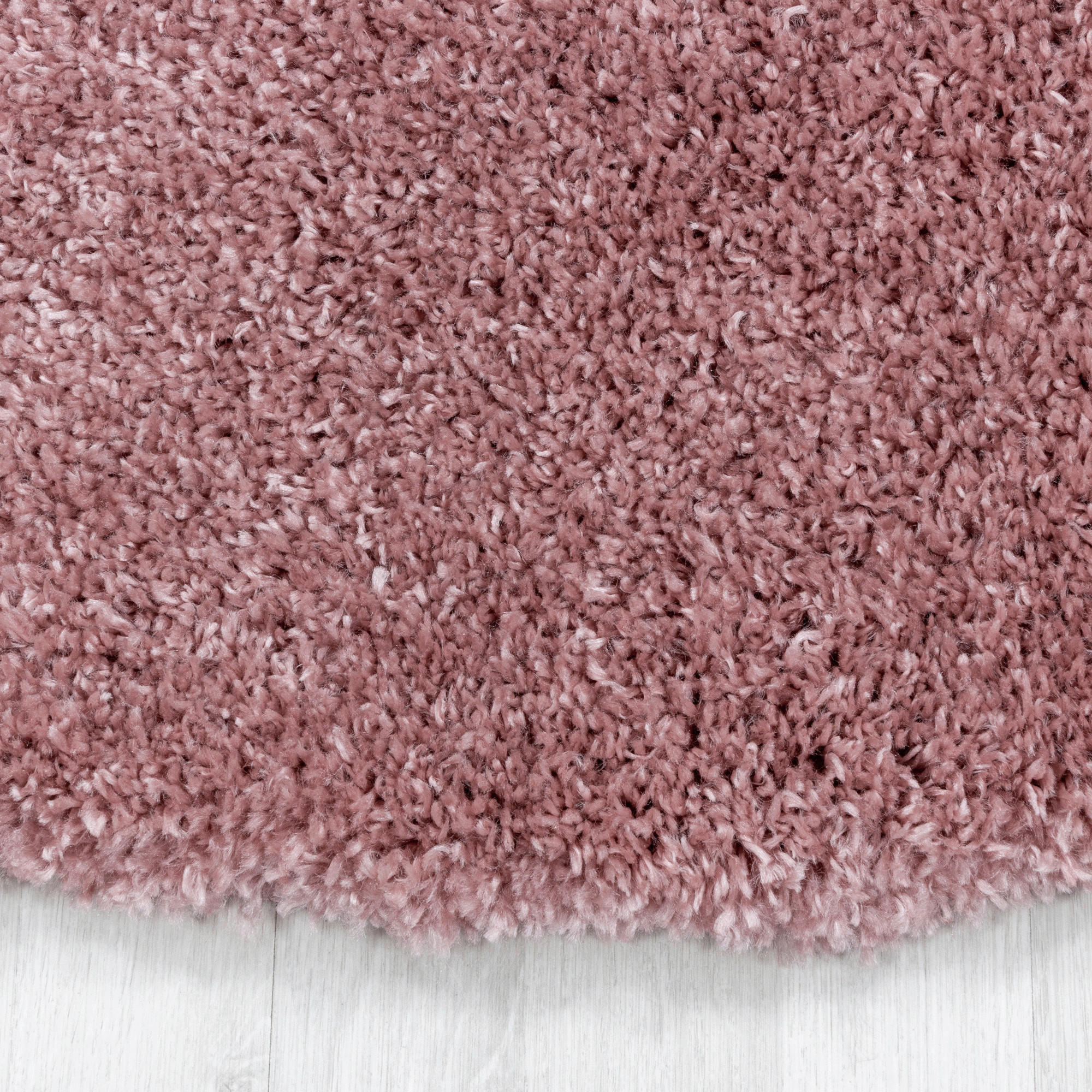 HOCHFLORTEPPICH 80 cm Fluffy 3500 Rosa Rosa  - Rosa, Basics, Textil (80cm)