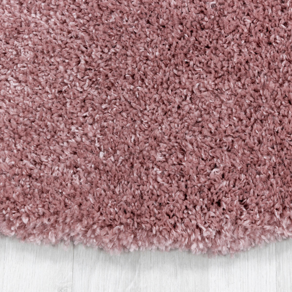 HOCHFLORTEPPICH 160 cm Fluffy 3500 Rosa Rosa  - Rosa, Basics, Textil (160cm)