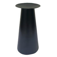 KERZENHALTER - Schwarz, Trend, Metall (13/27cm) - Ambia Home