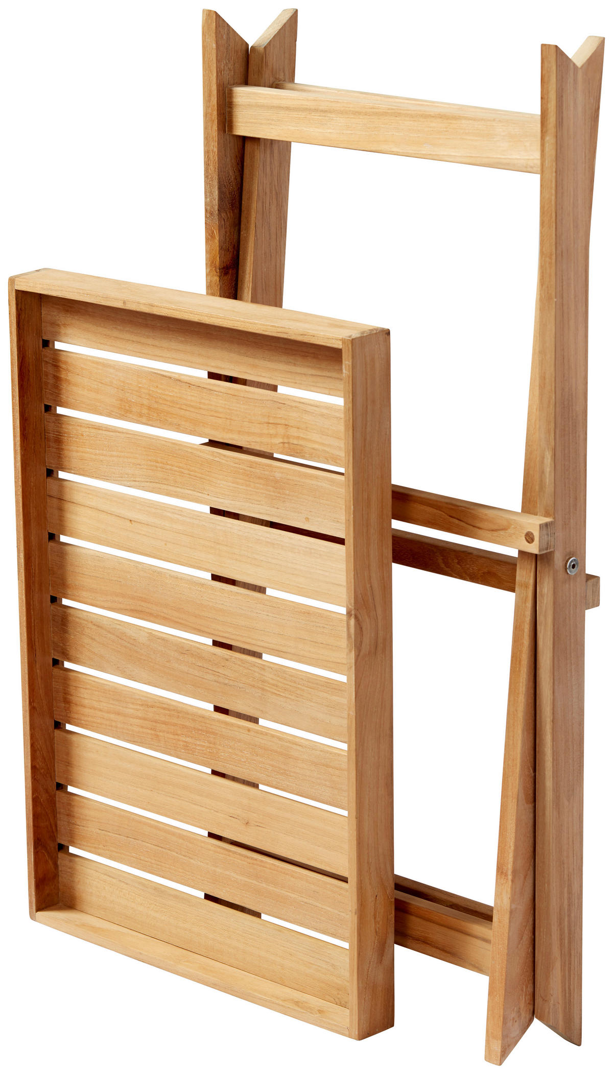 TABLETTTISCH in Holz 60/40/65 cm  - Teakfarben, Konventionell, Holz (60/40/65cm) - MID.YOU