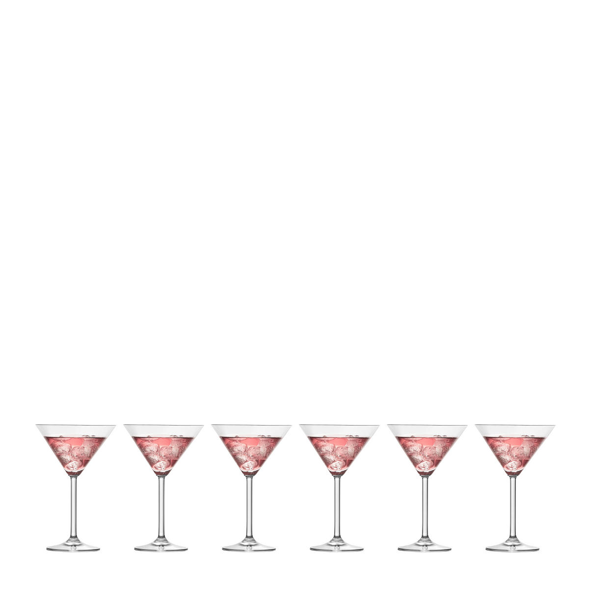 GLÄSERSET 6-teilig  - Klar, KONVENTIONELL, Glas - Leonardo