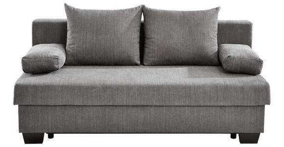 SCHLAFSOFA Flachgewebe Grau  - Grau, KONVENTIONELL, Holz/Textil (200/88/102cm) - Xora