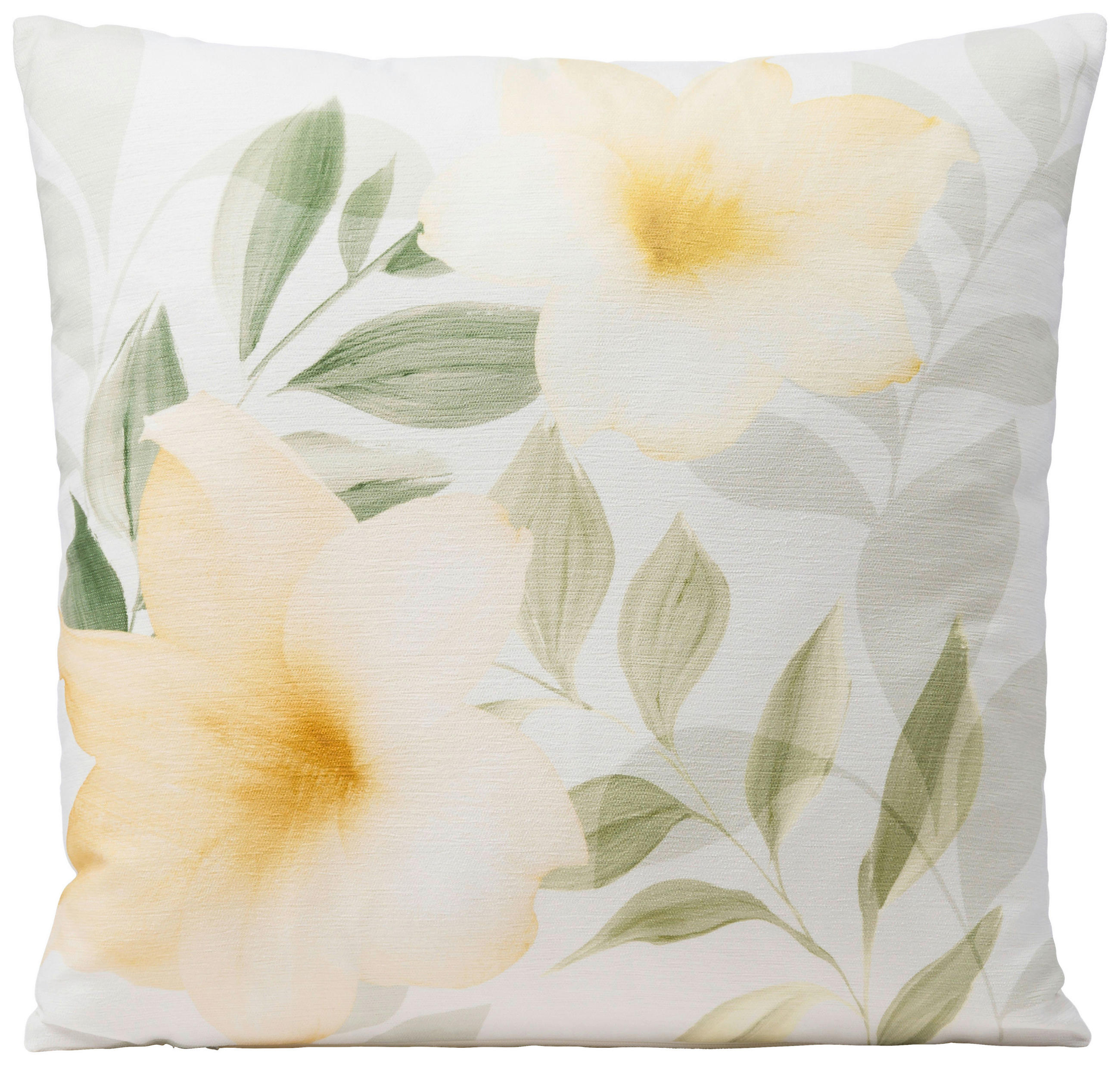 ZIERKISSEN  45/45 cm   - Hellgelb, Basics, Textil (45/45cm) - Novel