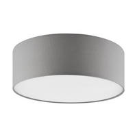 DECKENLEUCHTE  40/14 cm    - Grau, Basics, Textil/Metall (40/14cm) - Novel