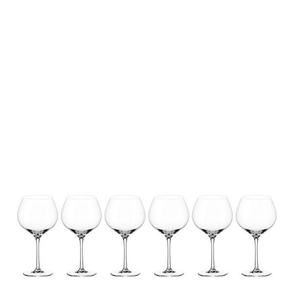 GLÄSERSET Ciao+ 6-teilig  - Klar, Basics, Glas (34,8/21,4/23,2cm) - Leonardo