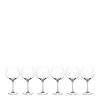 GLÄSERSET Ciao+ 6-teilig  - Klar, Basics, Glas (34,8/21,4/23,2cm) - Leonardo