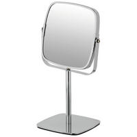 SCHMINKSPIEGEL  - Chromfarben, Basics, Glas/Metall (17/30/13cm) - Wenko