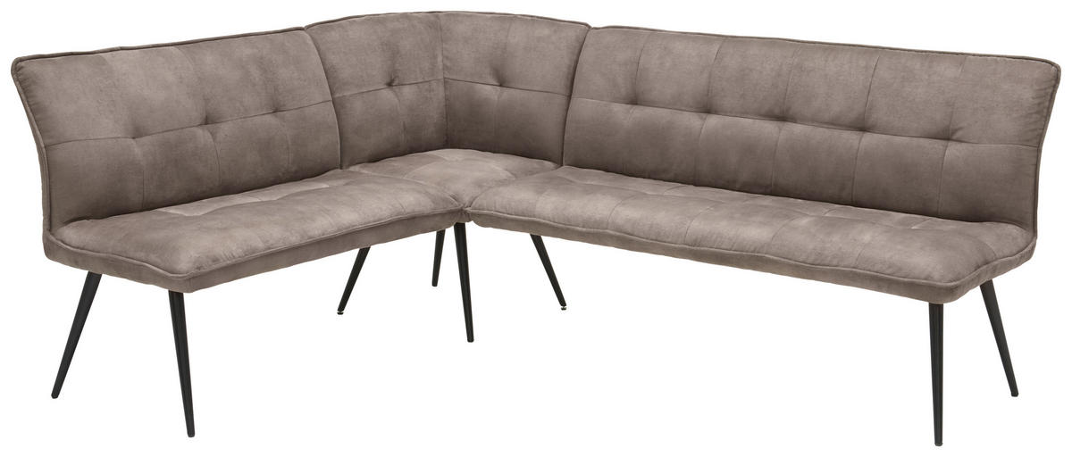 SAROKPAD 170/210 cm  barna, fekete  - barna/fekete, Design, textil/fém (170/210cm) - Hom`in