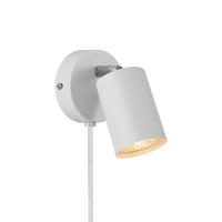 WANDLEUCHTE Explore 11.5/8/8 cm  - Weiß, Design, Metall (11.5/8/8cm) - Nordlux
