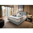 BOXSPRINGBETT 160/200 cm  in Grau  - Grau, KONVENTIONELL, Holz/Textil (160/200cm) - Dieter Knoll