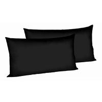 KOPFKISSENBEZUG 40/40 cm  - Schwarz, Basics, Textil (40/40cm) - Fleuresse