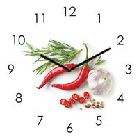 WANDUHR Multicolor  - Multicolor, LIFESTYLE, Glas (20/20cm) - Euroart