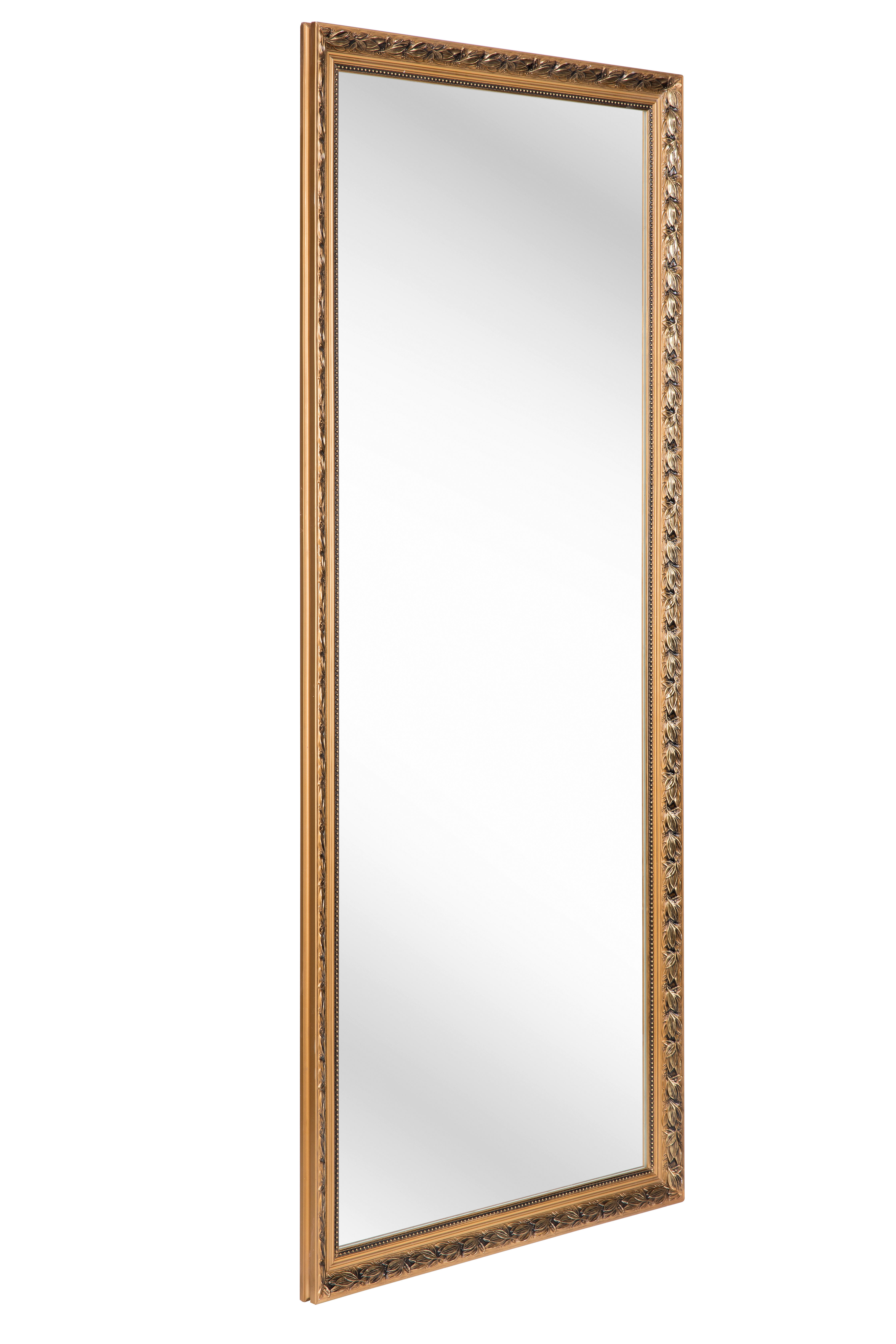 WANDSPIEGEL 70/170/3 cm  - Goldfarben, Lifestyle, Glas/Holz (70/170/3cm) - Carryhome