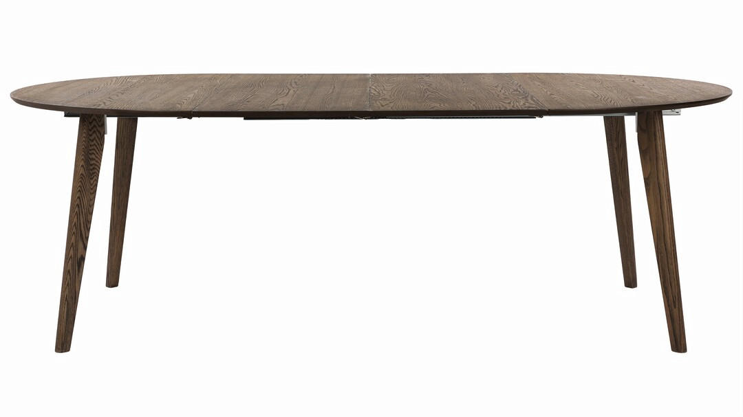 MATBORD brun rund  utdragbar  - brun, Design, trä (130/130/75cm) - Best Price