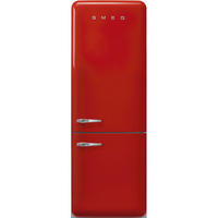 KÜHL-GEFRIER-KOMBINATION FAB38RRD5  - Rot, Basics, Metall (70,6/205/71,1cm) - SMEG