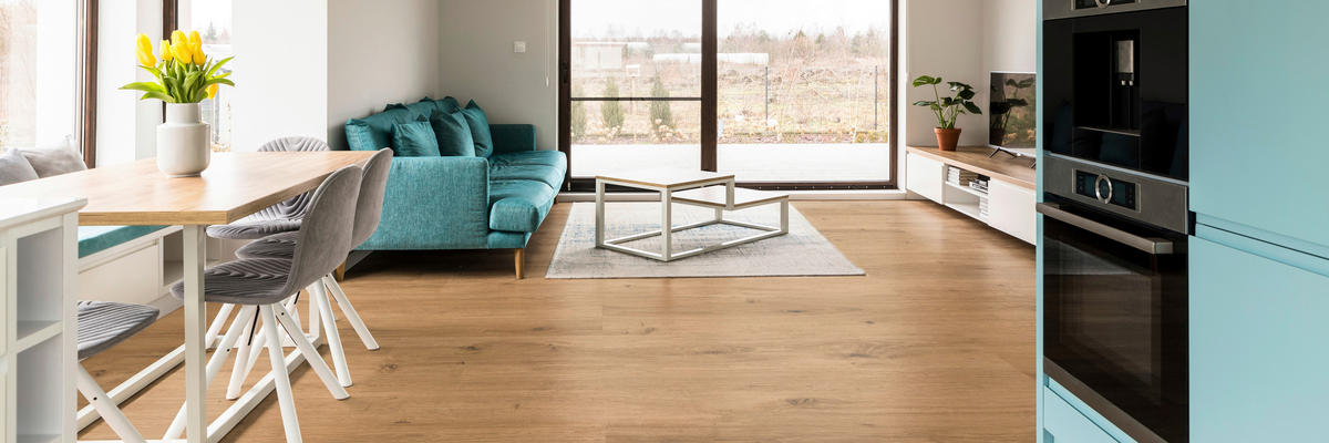 Hydro Wood Eiche Neusiedl  per  m² - Eichefarben, KONVENTIONELL, Holzwerkstoff (123,5/23/0,95cm) - Venda