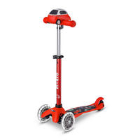 KINDERSCOOTER Minilino  - Rot, Basics, Kunststoff (55/26,5/49-67cm)