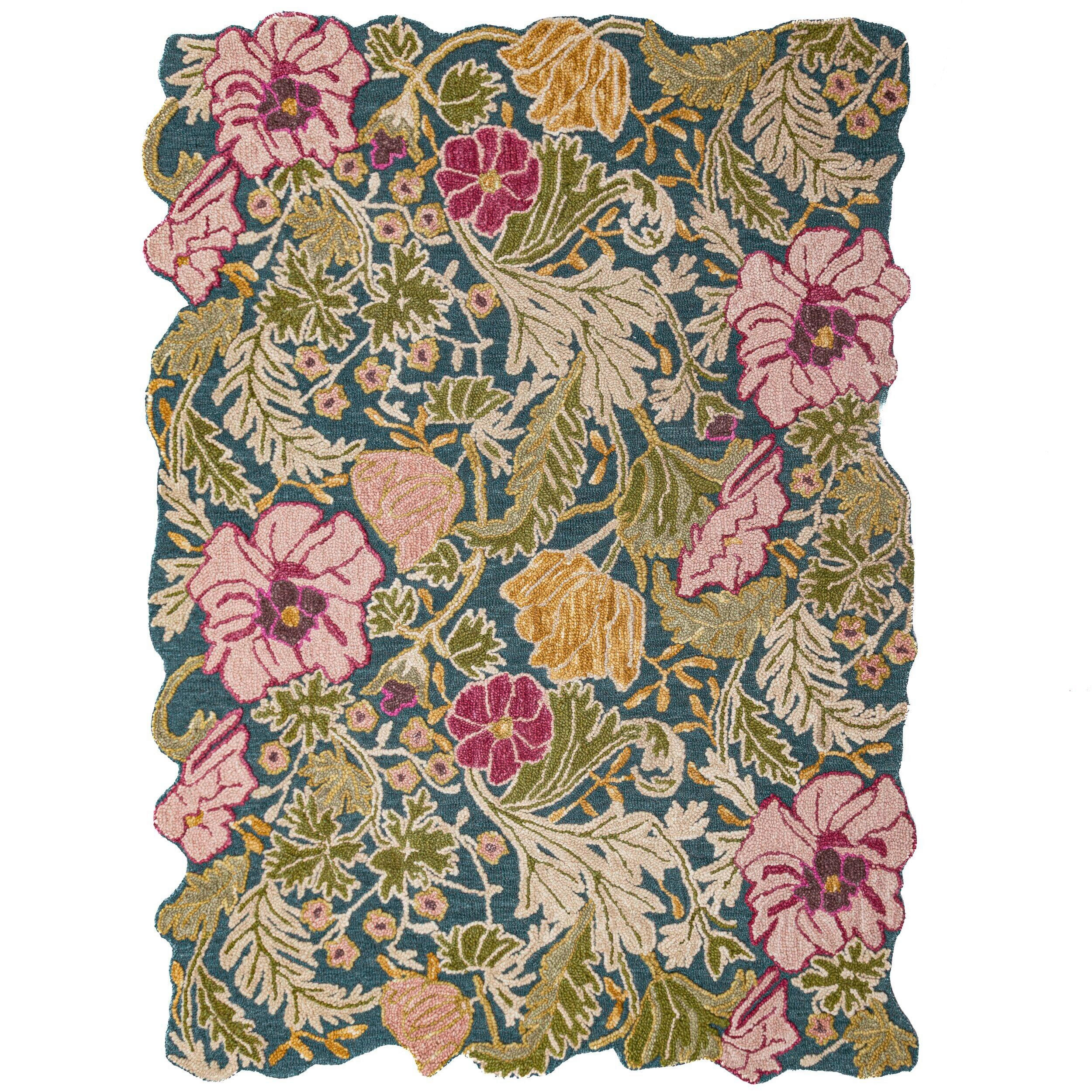 WOLLTEPPICH 200/290 cm Daphne Multicolor organisch  - Multicolor, Basics, Textil (200/290cm) - Flair Rugs