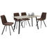 ESSTISCH in Metall, Holzwerkstoff 140/80/75 cm - Eichefarben/Schwarz, Design, Holzwerkstoff/Metall (140/80/75cm) - Carryhome ESSTISCH in Metall, Holzwerkstoff 140/80/75 cm - Eichefarben/Schwarz, Design, Holzwerkstoff/Metall (140/80/75cm) - Carryhome