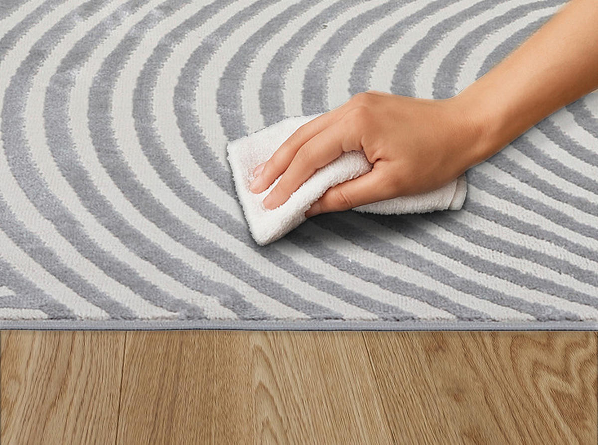 WEBTEPPICH 160/230 cm Jules Silberfarben rechteckig  - Silberfarben, Basics, Kunststoff/Textil (160/230cm) - Astra