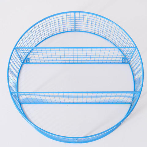 REGAL Blau  - Blau, Basics, Metall (18/55/55cm) - Boltze Home