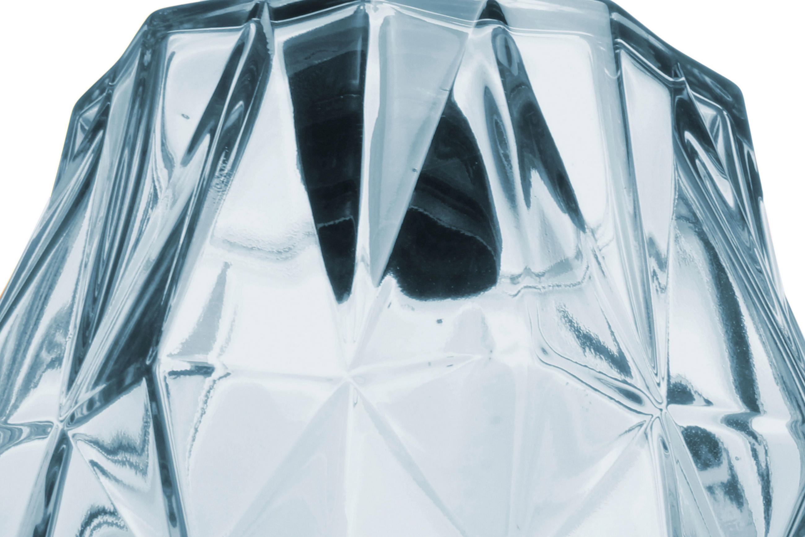 HÄNGLAMPA 19/19/19 cm  - blå, Basics, glas (19/19/19cm) - Kayoom