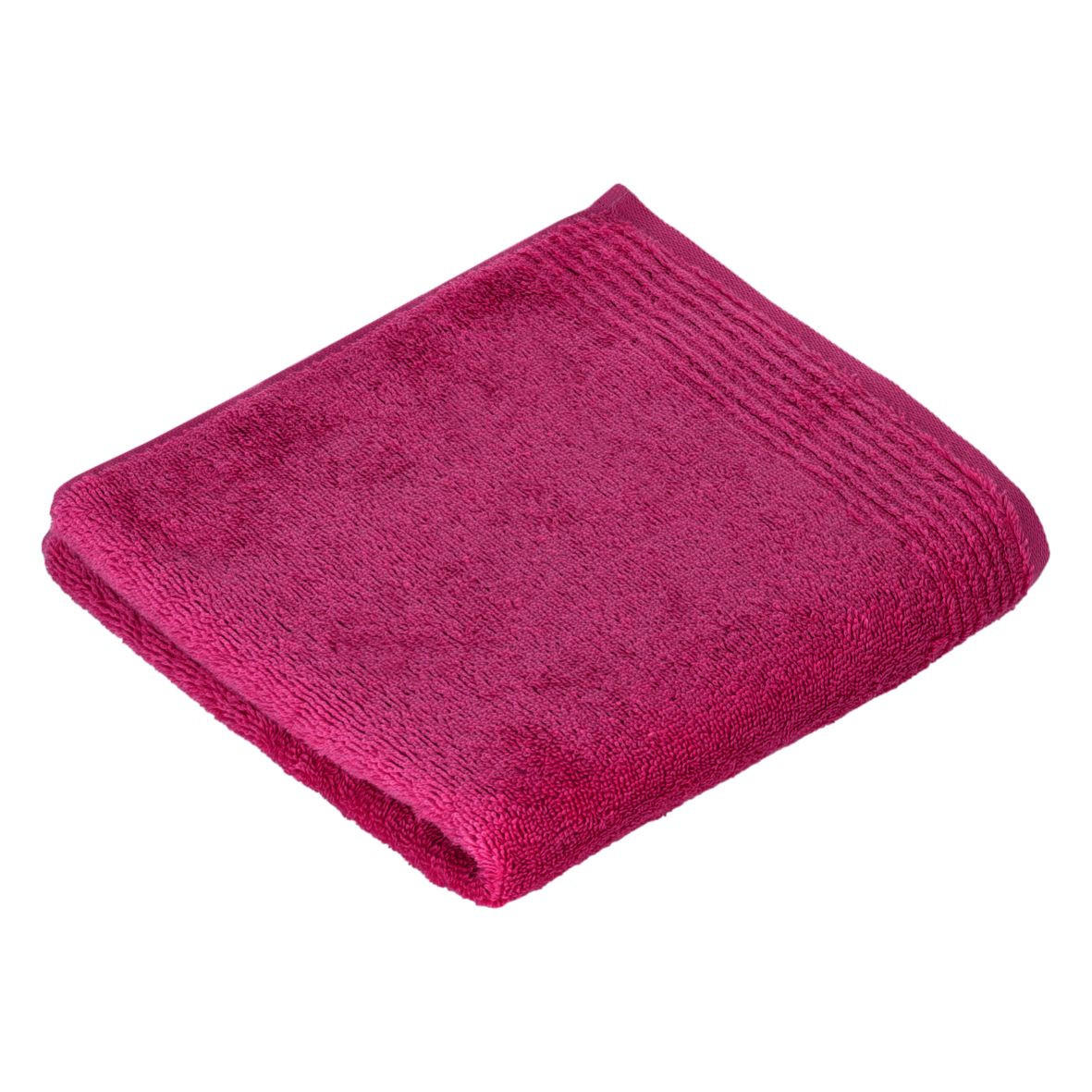 DUSCHTUCH 67/140 cm Ylvie  - Rot, Design, Textil (67/140cm) - Vossen