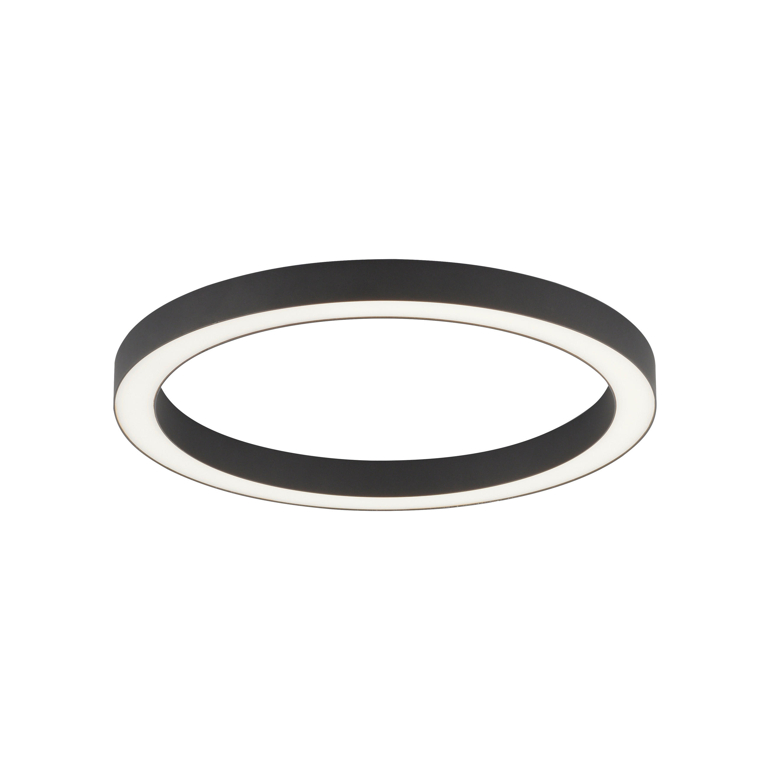 LED SVJETILJKA STROPNA Pure Lines - antracit, Design, metal/plastika (50/3,9/4cm)