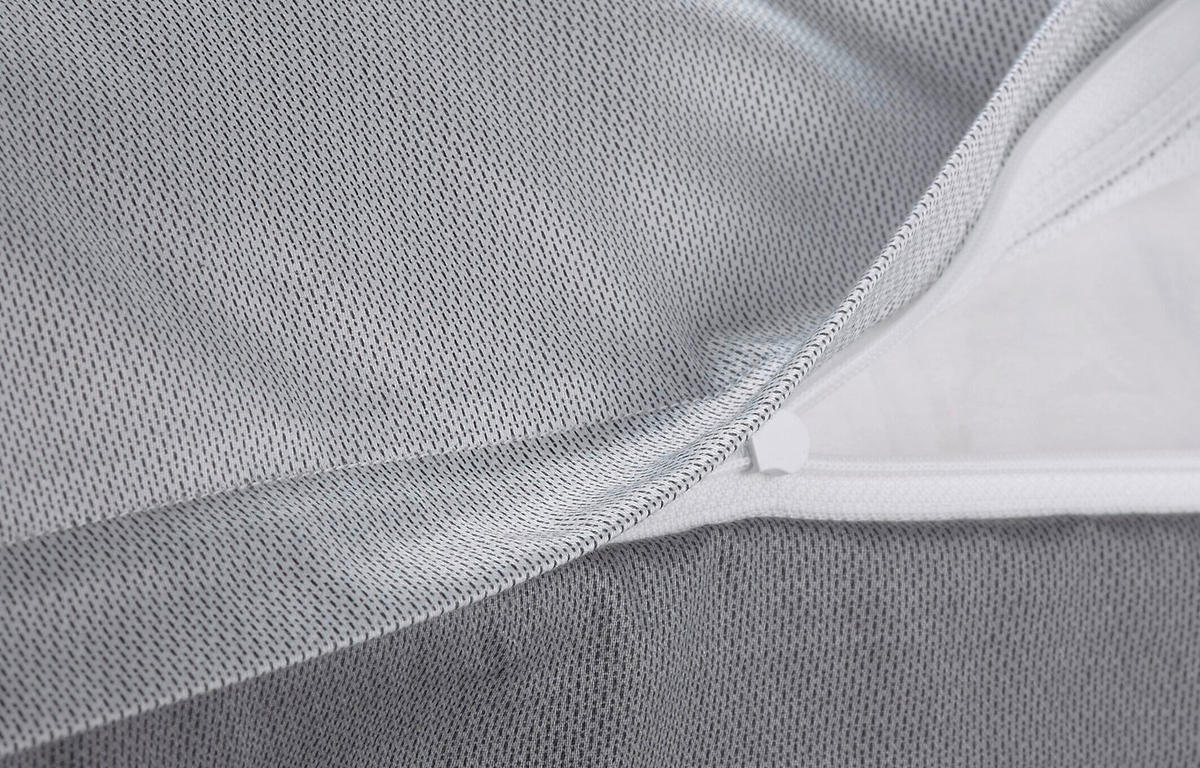 BETTWÄSCHE 2-teilig JOOP! MICRO PATTERN Jersey 135/200 cm  - Silberfarben, Basics, Textil (135/200cm) - Joop!