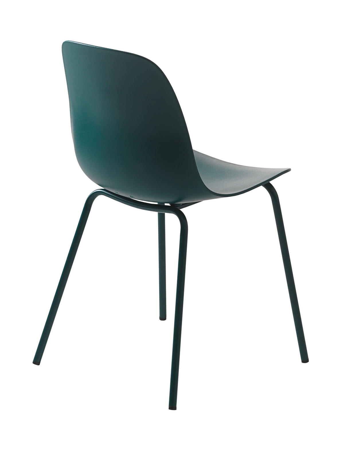 STUHL  in Kunststoff matt  - Petrol, Design, Kunststoff/Metall (50/84/50cm) - Boxxx
