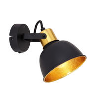 STRAHLER 13/16/14 cm   - Goldfarben/Schwarz, LIFESTYLE, Metall (13/16/14cm) - Globo