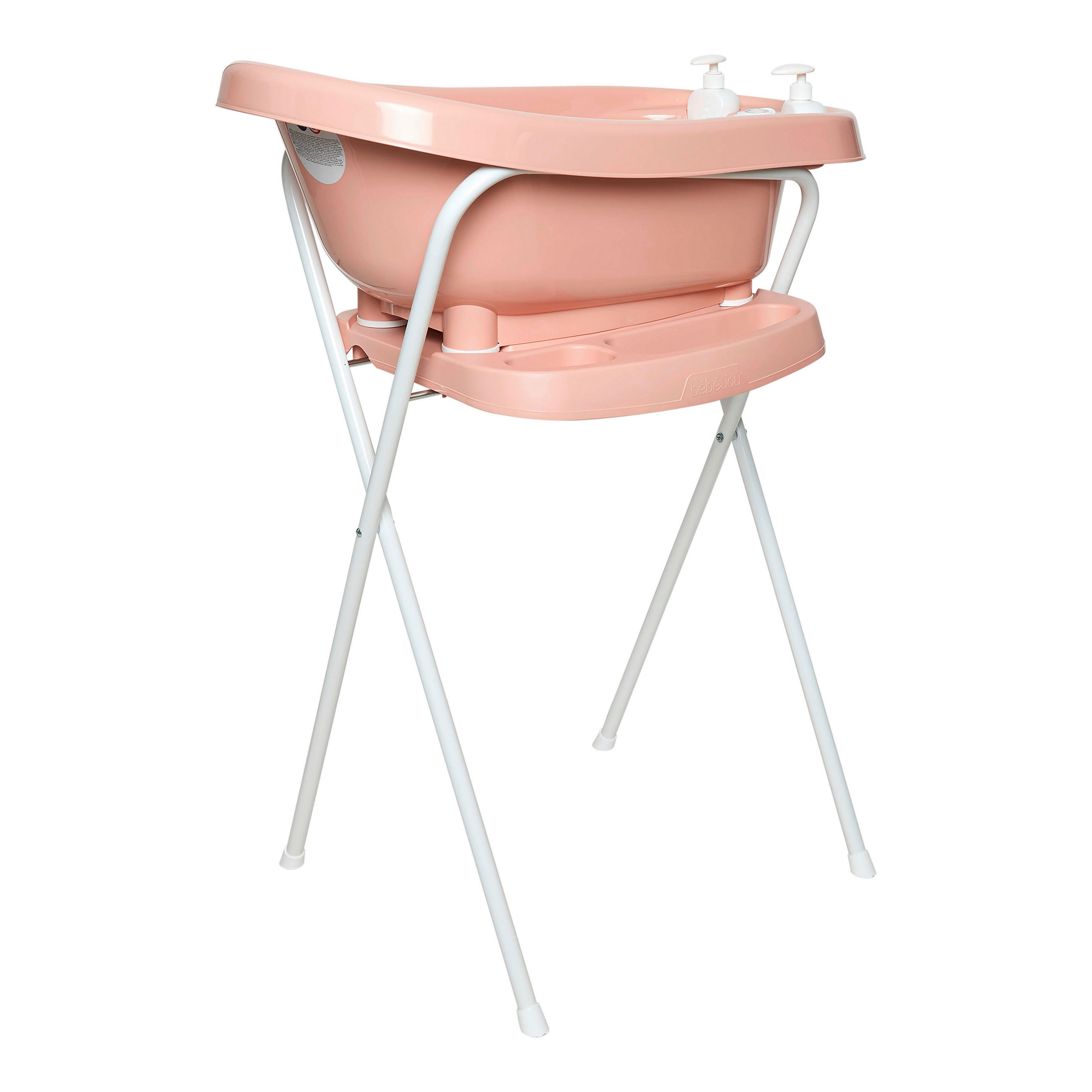 BADEWANNENSTÄNDER Pale Pink  - Rosa, Basics, Metall (61.2/8.5/110cm) - Bebe Jou