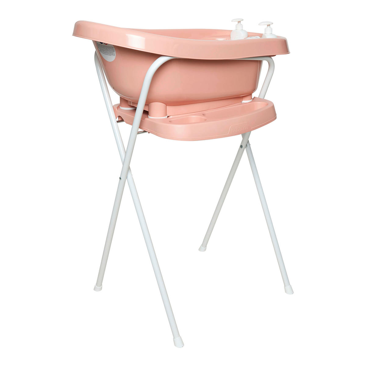 BADEWANNENSTÄNDER Pale Pink  - Rosa, Basics, Metall (61.2/8.5/110cm) - Bebe Jou
