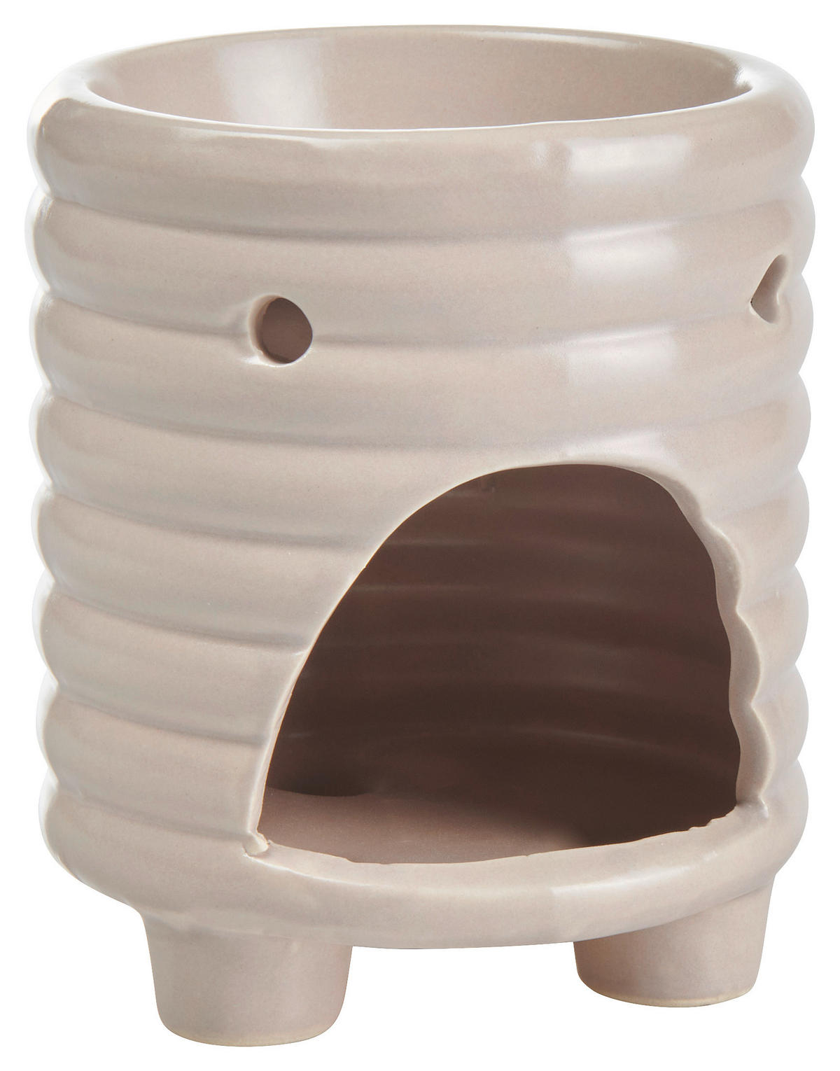 DUFTLAMPE 9/11 cm  - Taupe, Basics, Keramik (9/11cm)