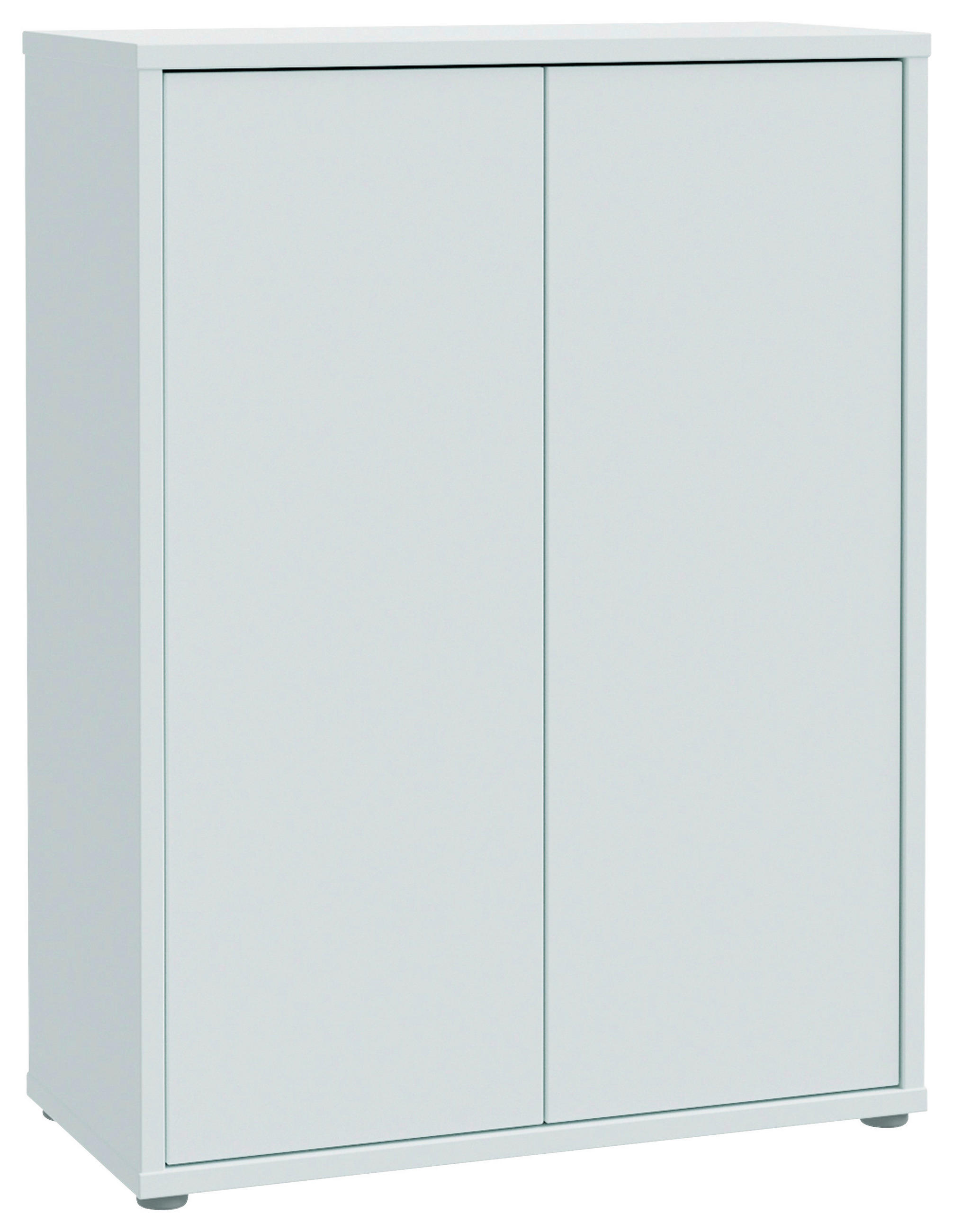 SCHUHSCHRANK Alice Springs  in 75/100/35 cm  - Hellgrau/Grau, MODERN, Holzwerkstoff/Kunststoff (75/100/35cm) - Xora