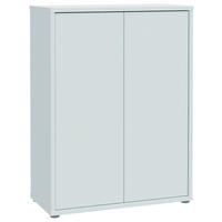 SCHUHSCHRANK Alice Springs  in 75/100/35 cm  - Hellgrau/Grau, MODERN, Holzwerkstoff/Kunststoff (75/100/35cm) - Xora
