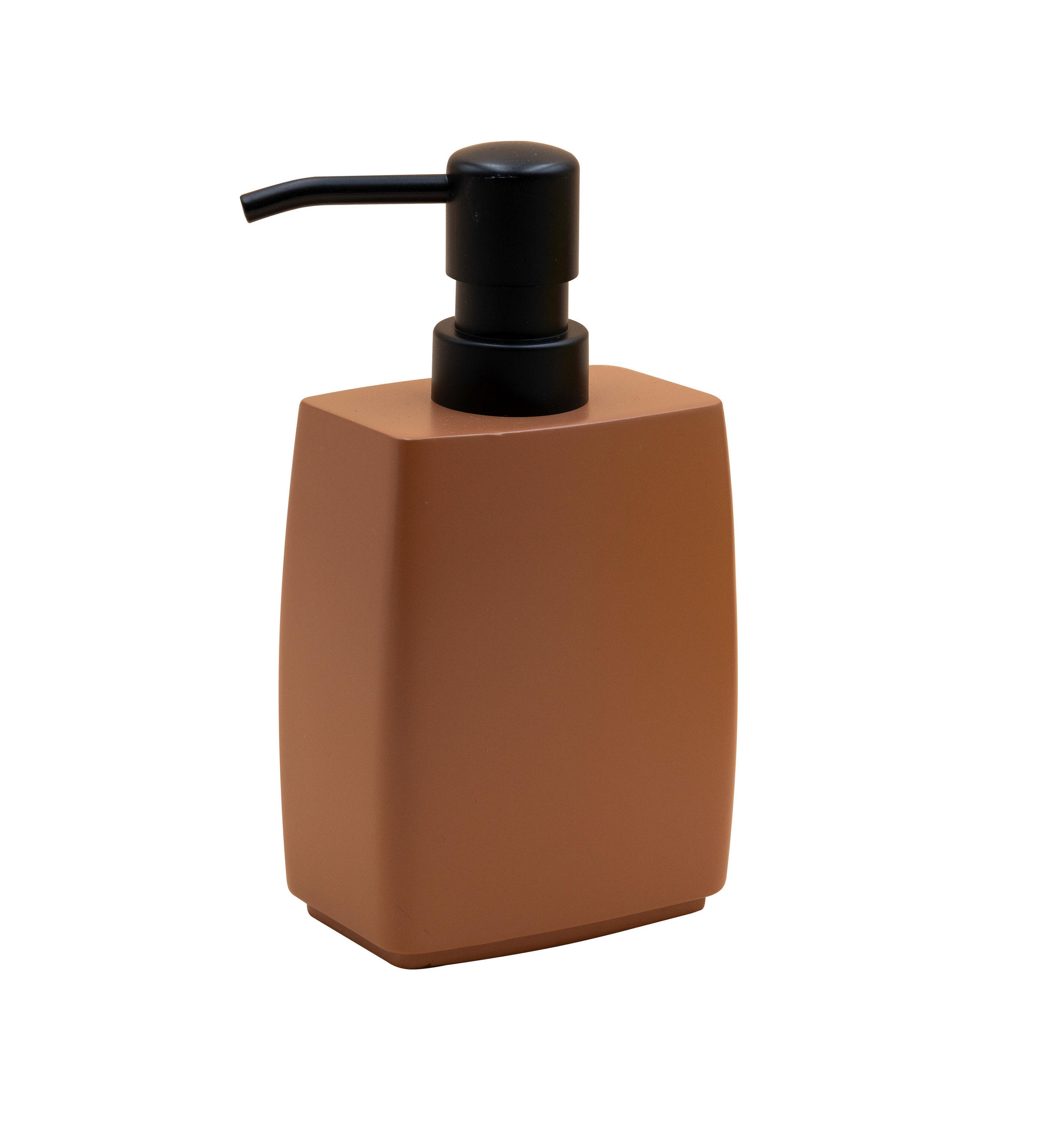 SEIFENSPENDER Kunststoff  - Cognac, Basics, Kunststoff (9/17/6cm) - Sadena