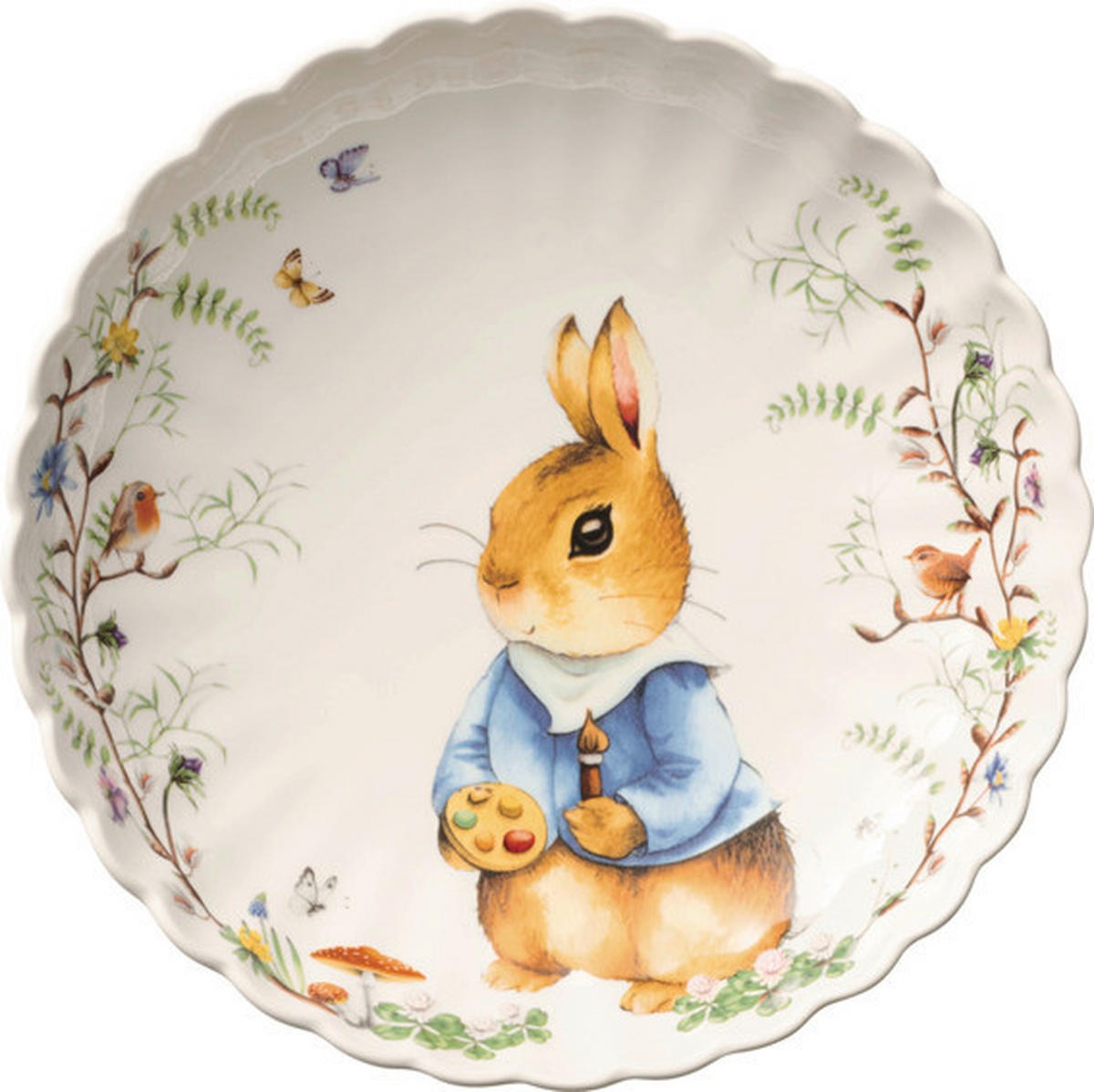 OKRASNA SKLEDA         23,6/23,6/4,7 cm     - večbarvno, Basics, keramika (23,6/23,6/4,7cm) - Villeroy & Boch