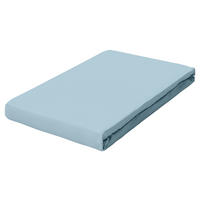 BOXSPRING-SPANNLEINTUCH 90-100/190-220 cm Jersey  - Hellblau, Basics, Textil (90-100/190-220cm) - Schlafgut