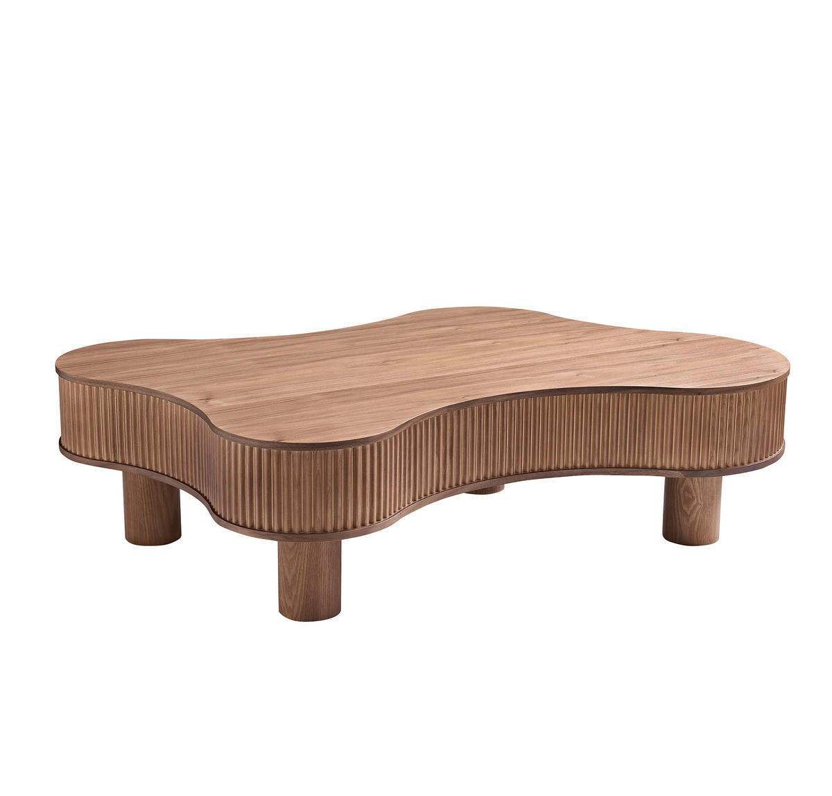 COUCHTISCH - Walnussfarben, MODERN, Holzwerkstoff (116/77/32cm) - Livetastic