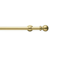 VORHANGSTANGE  380 cm  - Messingfarben, KONVENTIONELL, Metall (380cm)