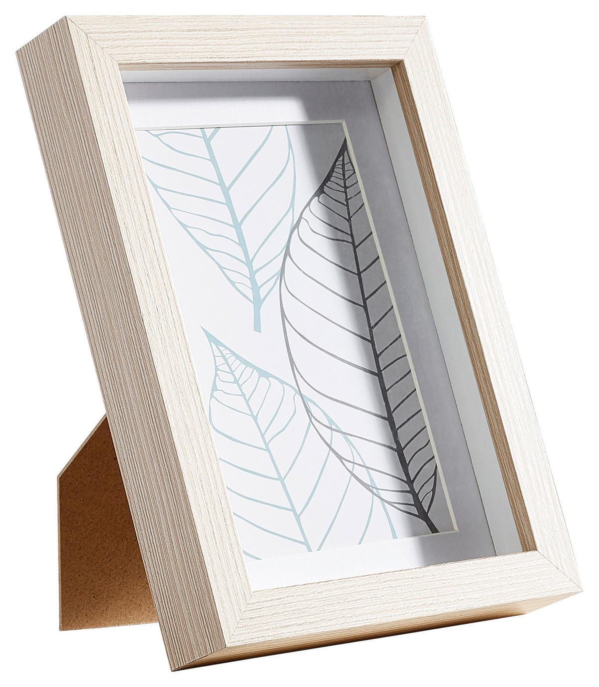 RÁM NA FOTOGRAFIE, 1 foto  x  - farba duba, Basics, drevo/sklo (15/20/3cm)