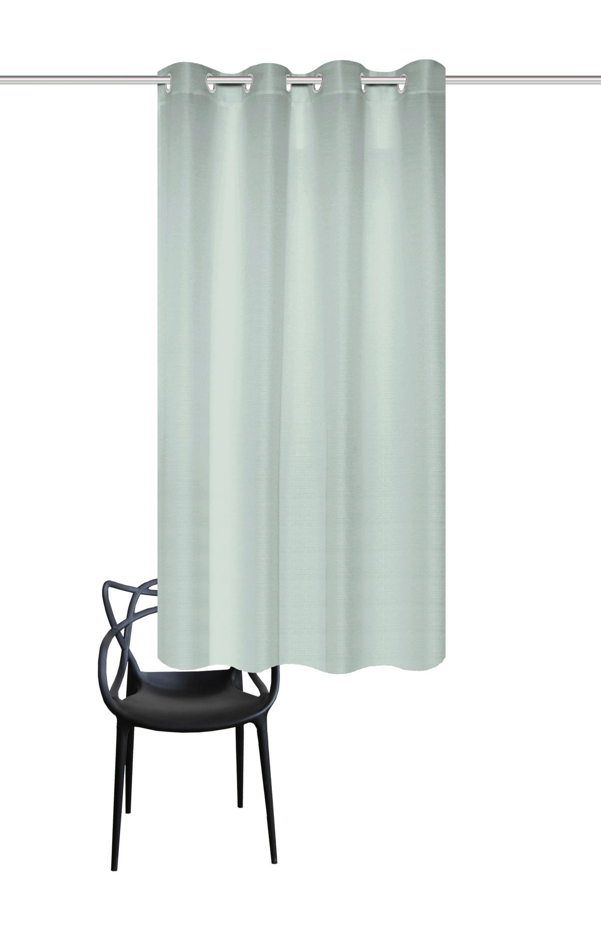 ÖSENSCHAL blickdicht 135/175 cm   - Mintgrün, Basics, Textil (135/175cm)