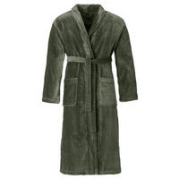 BADEMANTEL Feeling-L L Herren  - Grün, Basics, Textil (Lnull) - Vossen