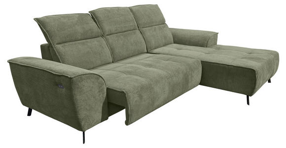 Freisteller von Carryhome ECKSOFA Olivgrün Cord.
