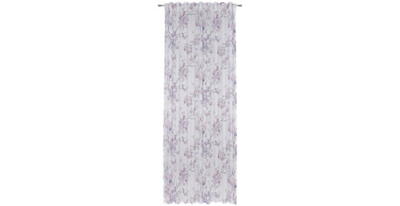 FERTIGVORHANG halbtransparent - Flieder, KONVENTIONELL, Textil (140/245cm) - Esposa